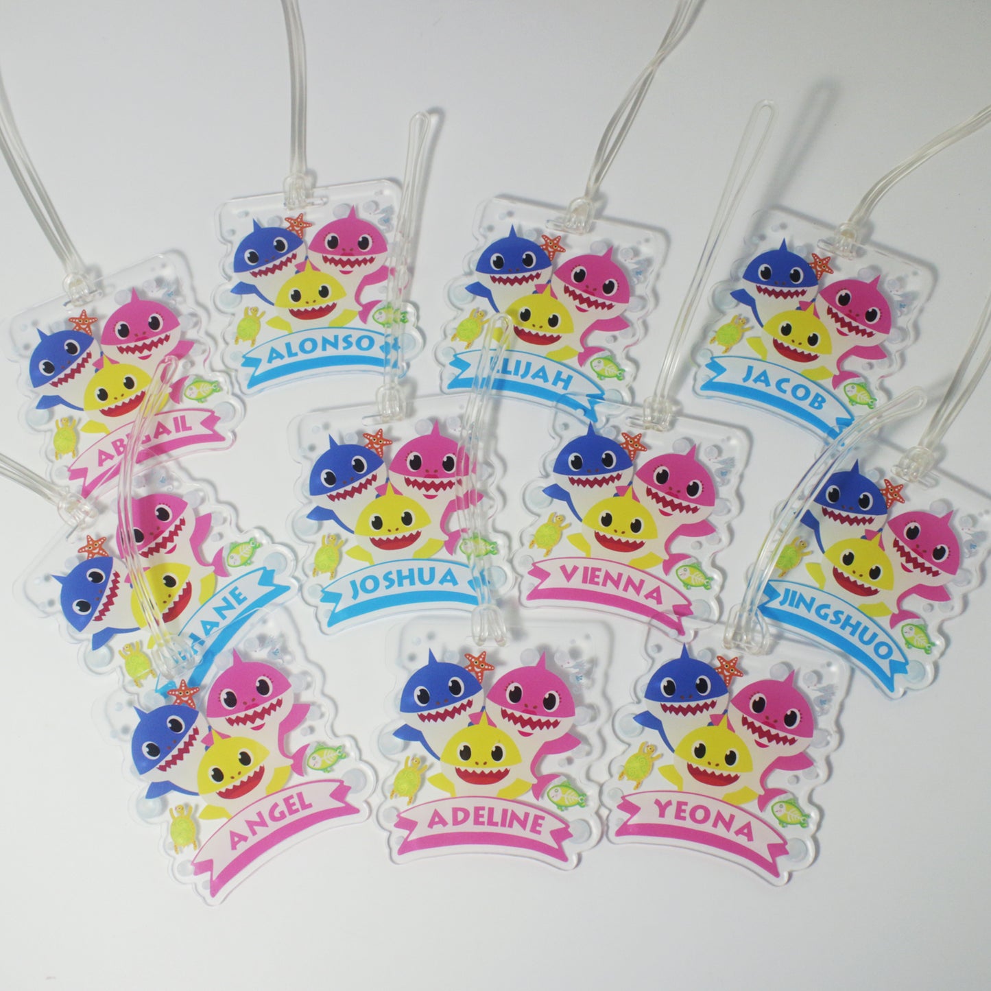 Custom Acrylic Tags - Clik Clok