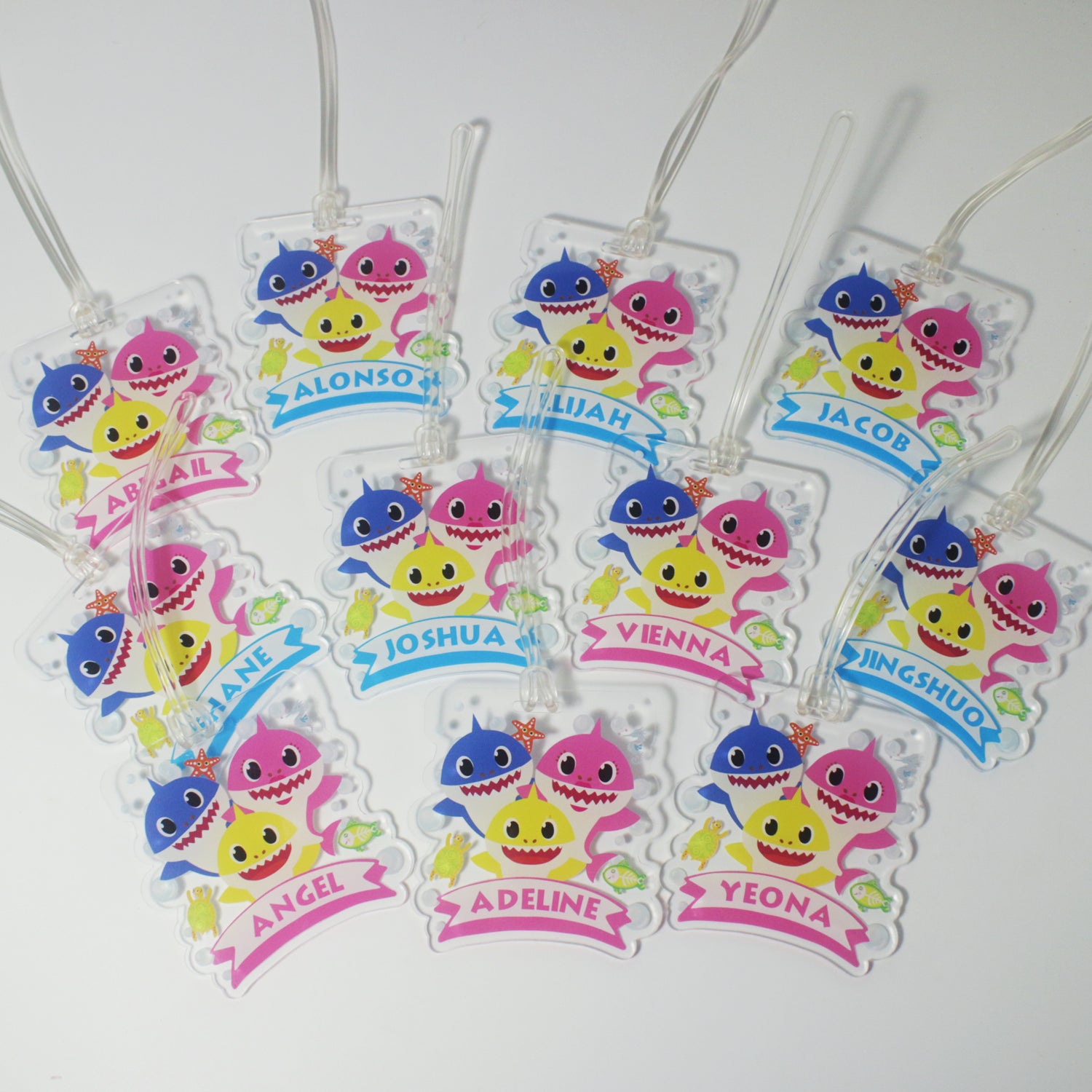 Custom Acrylic Tags - Clik Clok