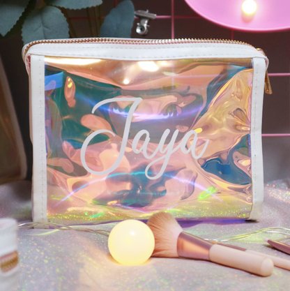 Travel/  Make up Pouch Iridescent