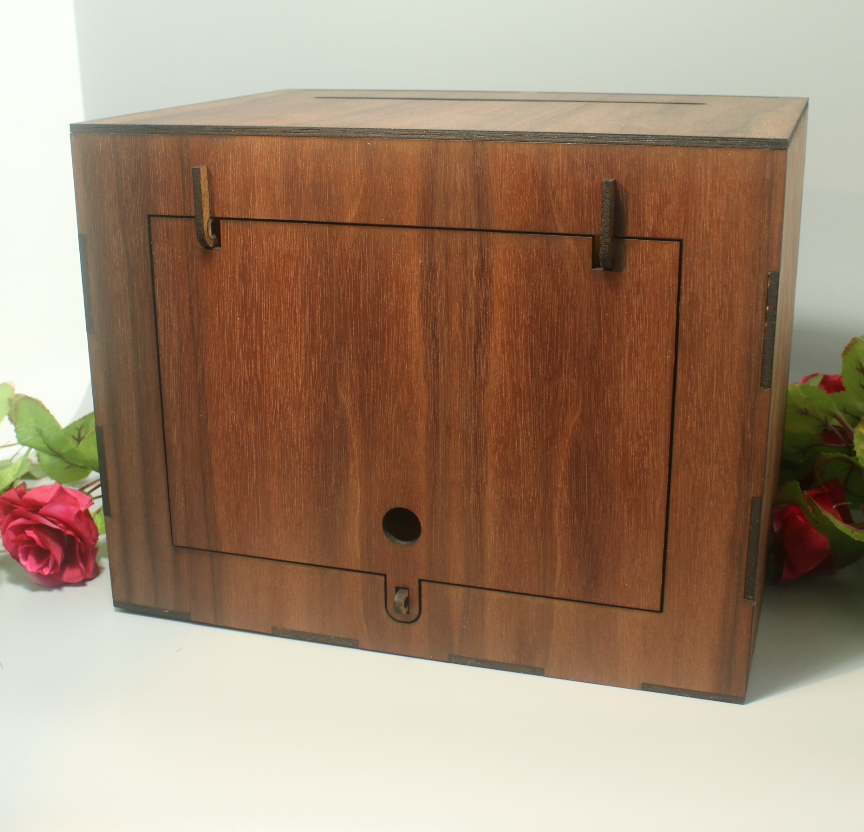 Wedding Heartdrop Angbao Box Landscape - Clik Clok