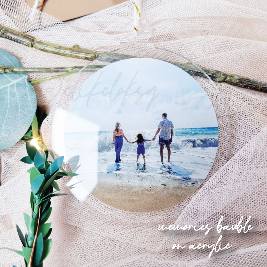 customized christmas home bauble