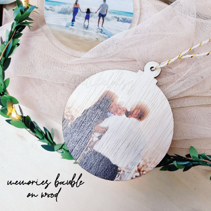 customized christmas home bauble