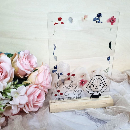 Acrylic Message/ Photo Board - Teacher Day