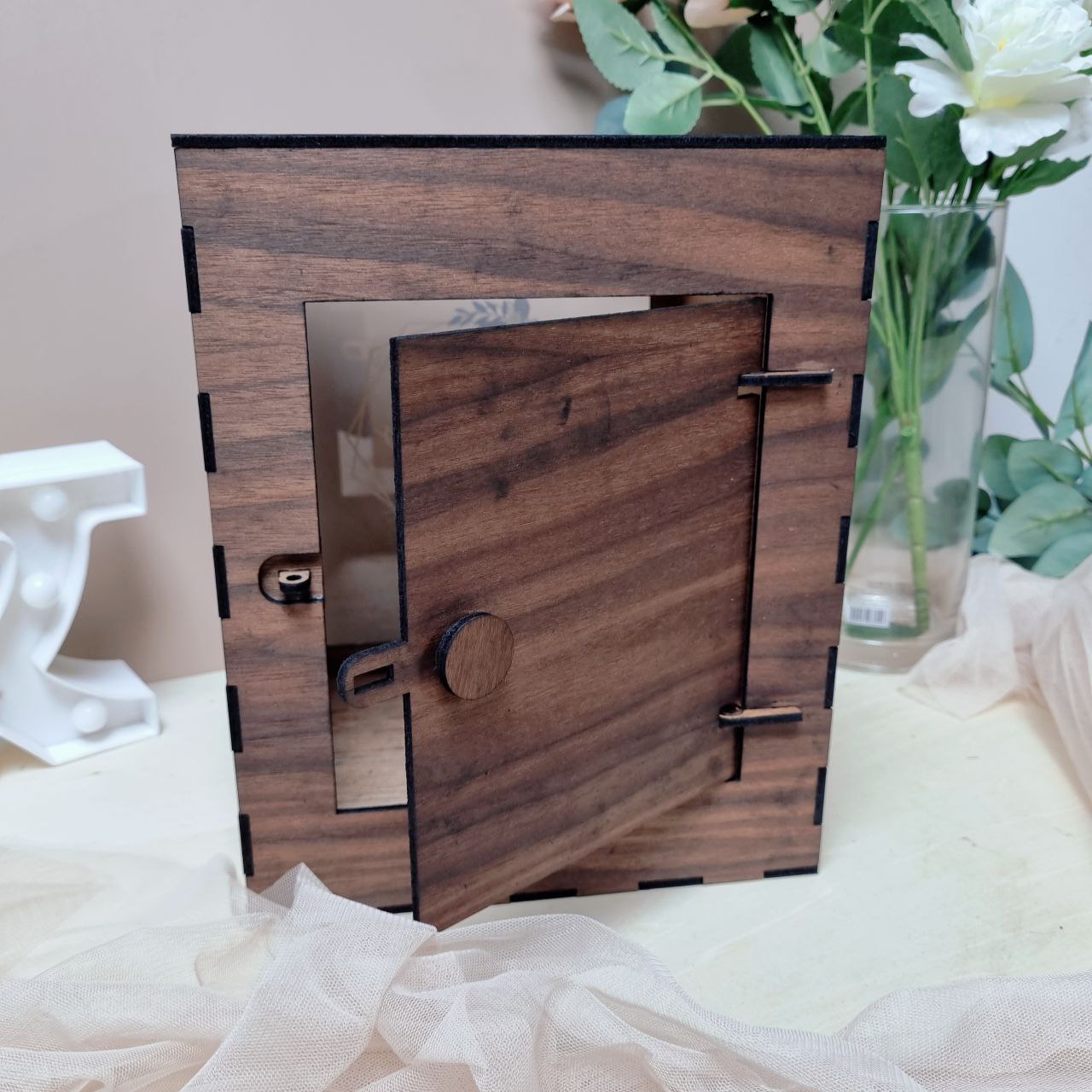 Wedding Angbao Money Box with Window - Clik Clok