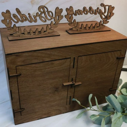 Wedding Angbao Box Dual Compartment - Clik Clok