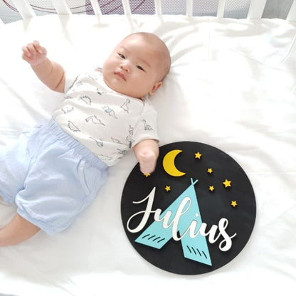 Nursery Sign Decor - Starry Night Room Sign