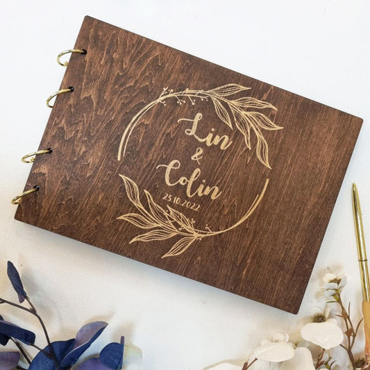 Wedding Guestbook - Rustic Guestbook Booktype