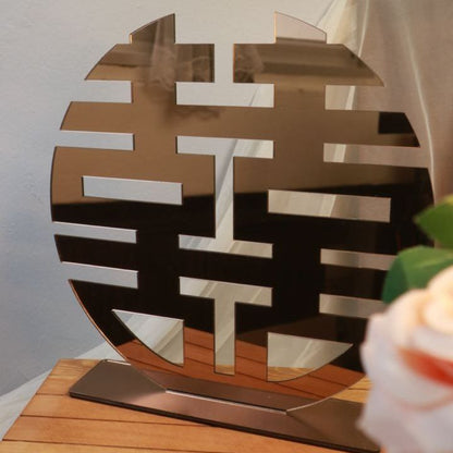 Reception Sign - Double Happiness Emblem