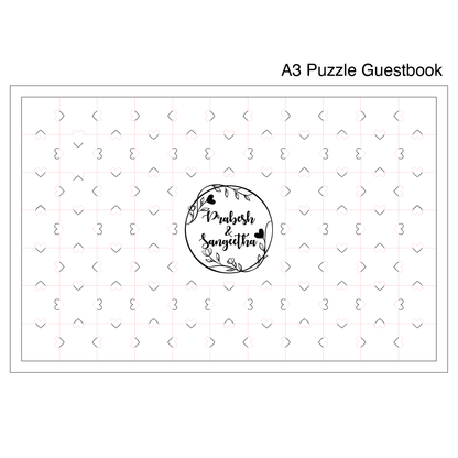 Wedding Puzzle Guestbook - Clik Clok