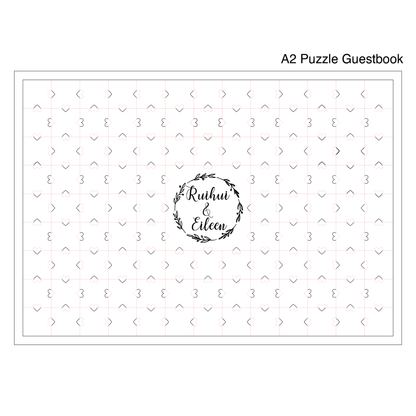 Wedding Puzzle Guestbook - Clik Clok