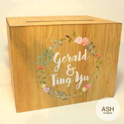 Classic Landscape Wedding Angbao Money Box - Clik Clok