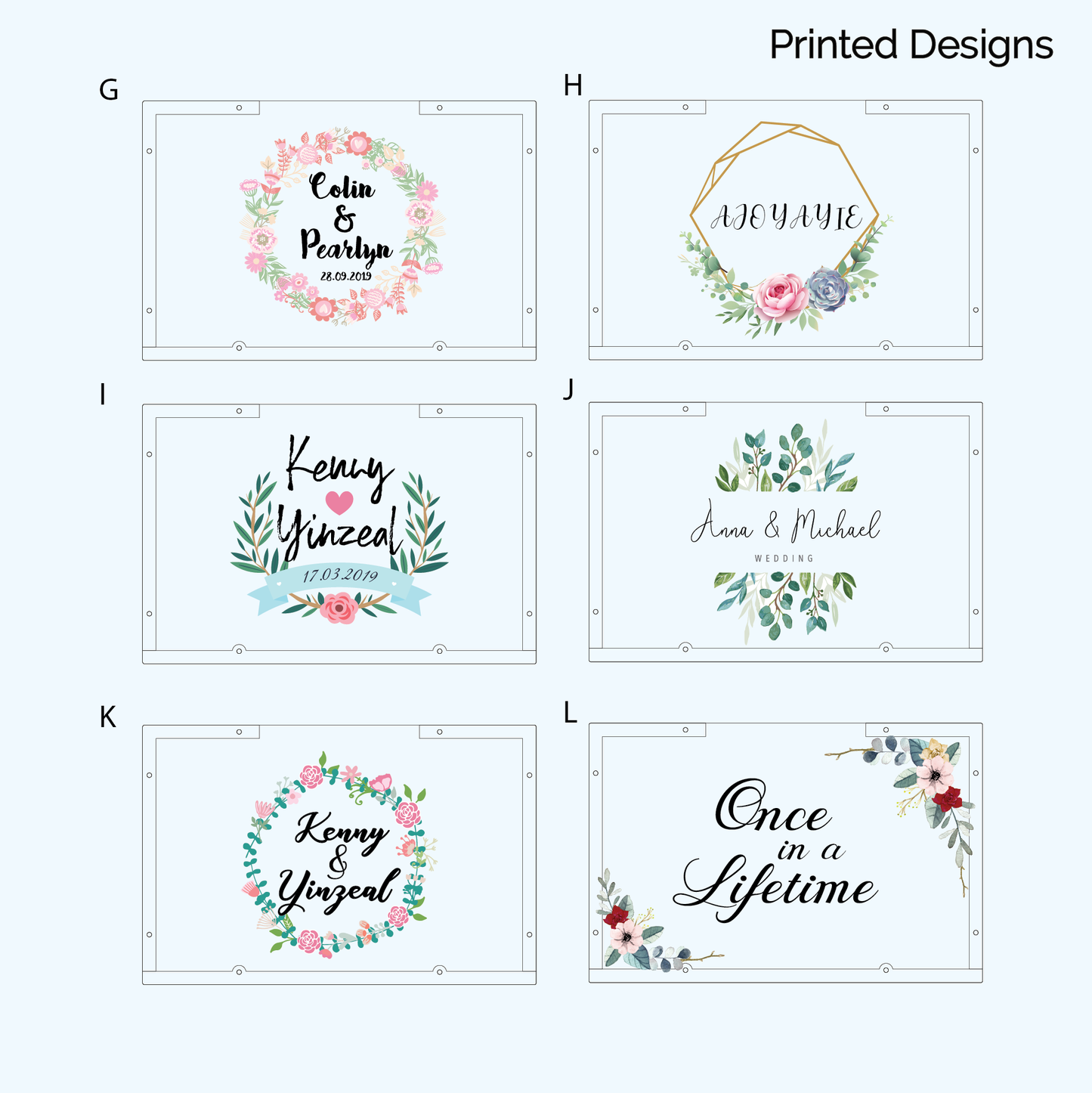 Wedding Guestbook  - A2 Heartdrop Guestbook